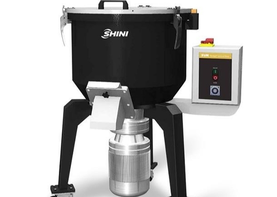 25kg 1.1kw Vertical Plastic Mixer , 125kg/H Vertical Mixer Machine