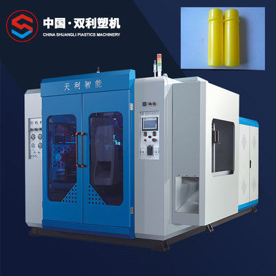 Plastic Tube HDPE Blow Moulding Machine High Speed 1000bph Plastic Blowing