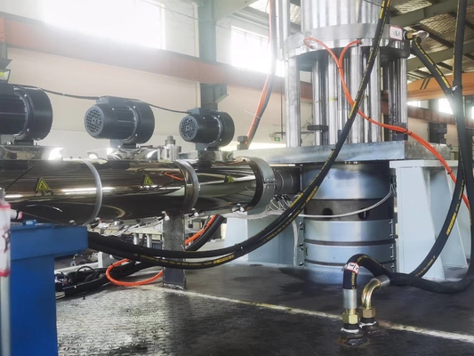 Chemical Barrel Accumulator Blow Moulding Machine ABS Single Station Molding
