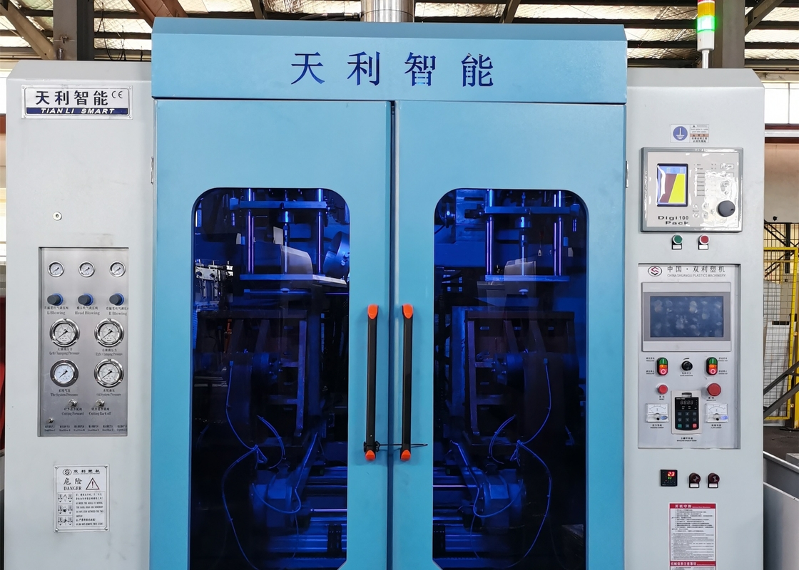 High Speed 1 Layer Automatic Blow Molding Machine , Lubricant Bottle Making Machine