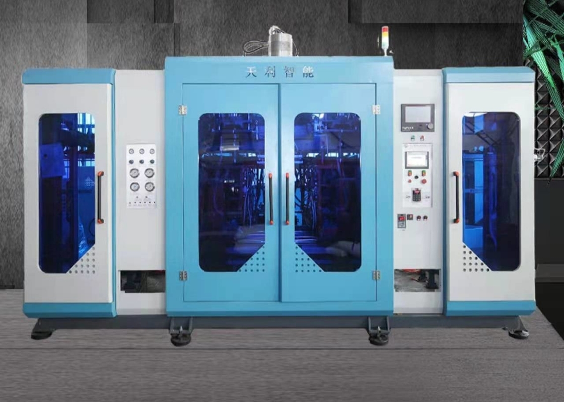 4 Layer Continuous Extrusion Blow Molding Petroleum Drum 10l Auto Blowing Machine