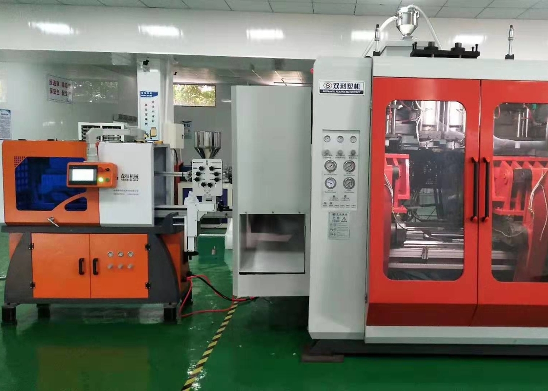 Inside Labelling Automatic Blow Molding Machine Detergent Bottle PE 10L