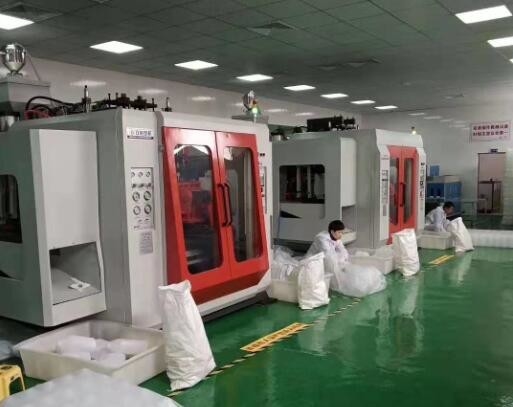 Double Station Automatic Extrusion Blow Molding Machine For Plastic Bottle 10L