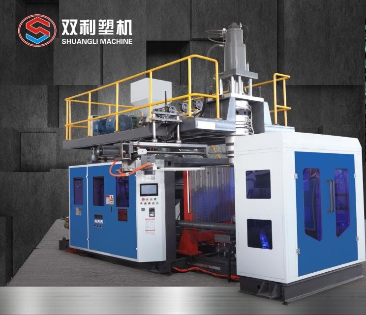 60L Accumulator Blow Moulding Machine , PE Barrel Blow Molding Machine
