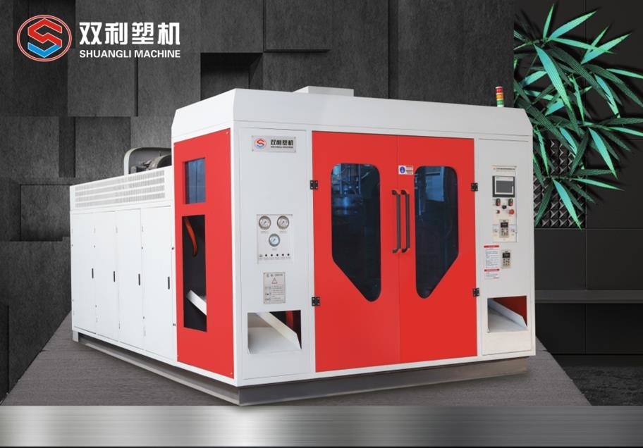 K Type Double Station Fully Automatic Blow Moulding Machine , 2l Bottle Molding Machine