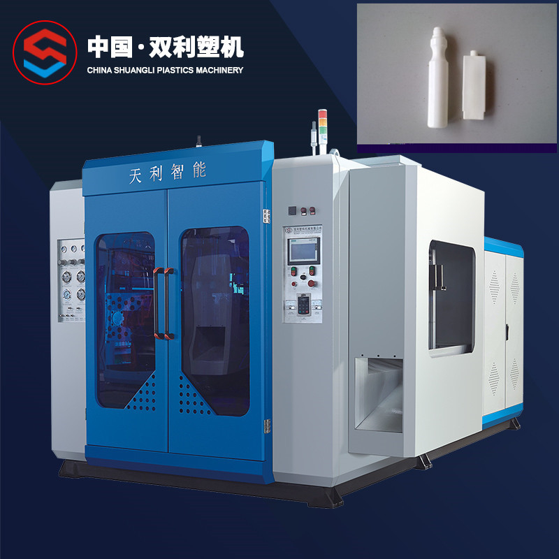 Extrusion HDPE Blow Moulding Machine 8 Heads 10l Double Station