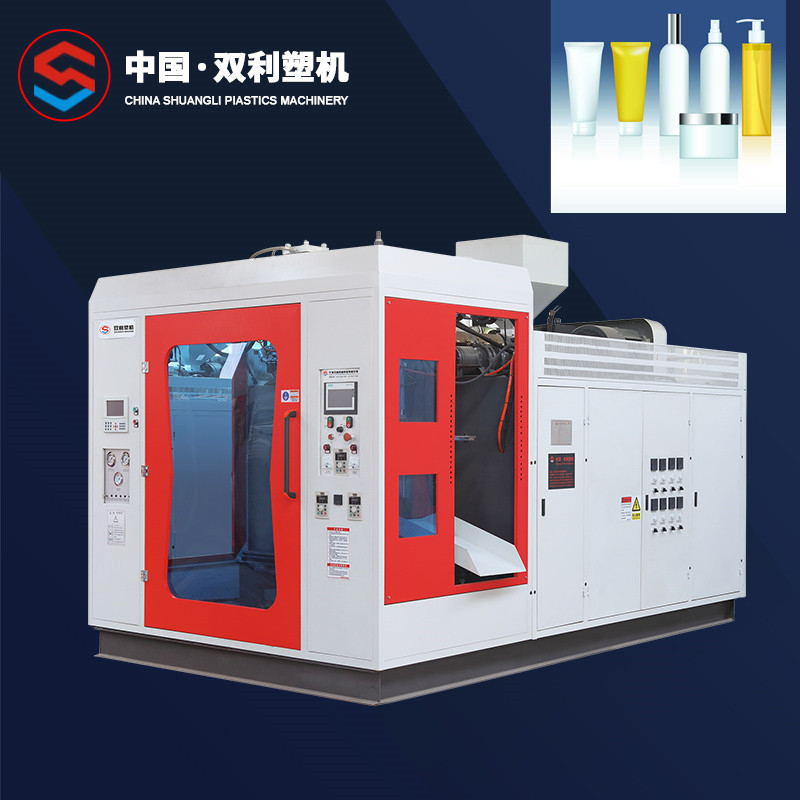 Cosmetic Plastic Bottle Blow Molding Machine 10l 2 Head Single Station