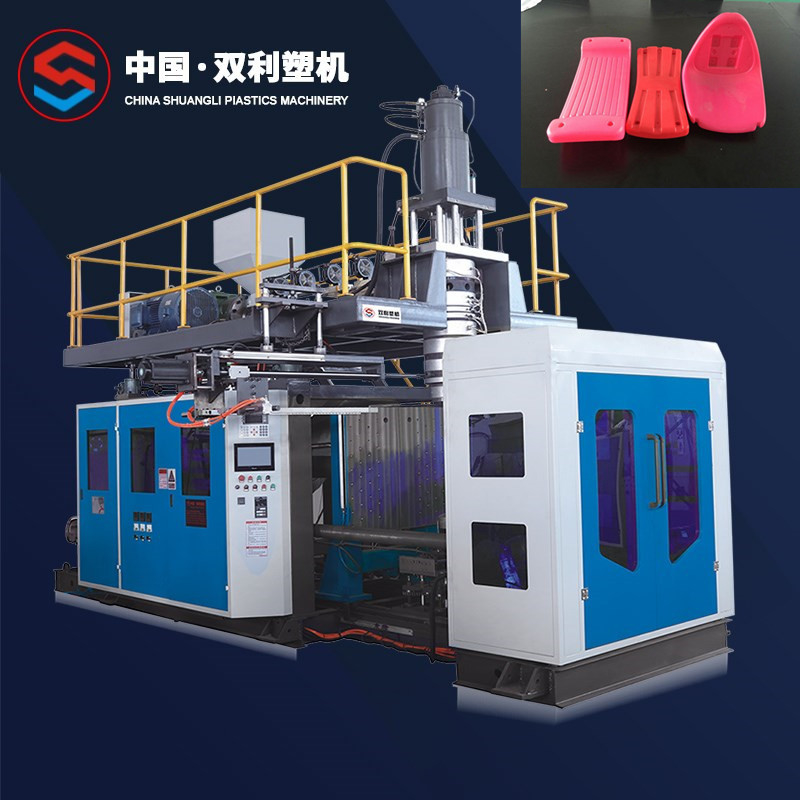 Accumulator Automatic PE Blow Molding Machine , Servo Fully Automatic Blowing Machine