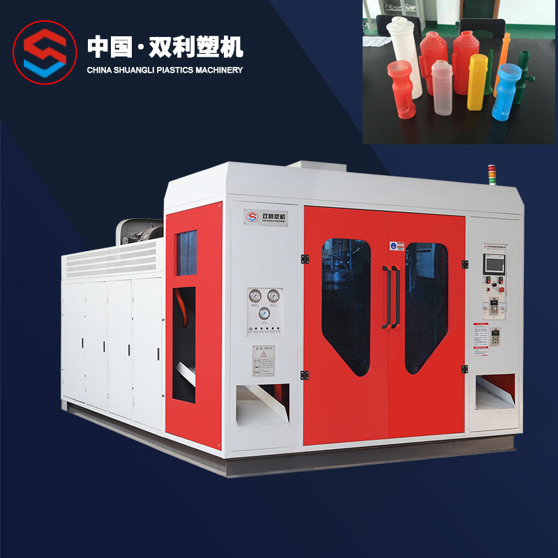 2 Layer Automatic PE Bottle Blowing Machine 3 Die Head Plastic Extrusion