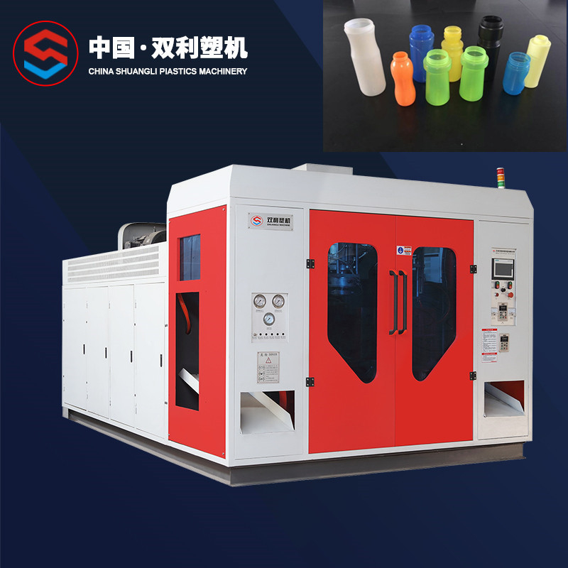 3 Head Plastic Extrusion Blow Molding Machine 2l Double Station PE Blow Molding Machine