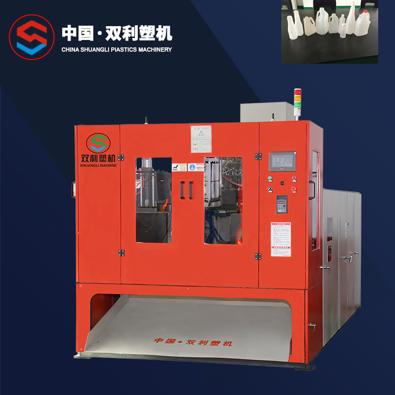 6 Heads PP Blow Moulding Machine Milk Bottle Blowing Machine One Layer