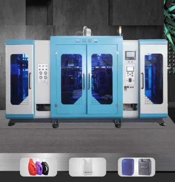 4 Layer Toggle Type Plastic Barrel Blow Molding Machine ABS Automatic Bottle