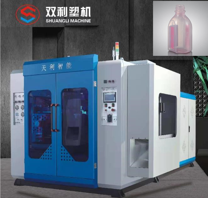 PETG High Speed Blow Molding Machine , Sport Automatic  Bottle Blowing Machine