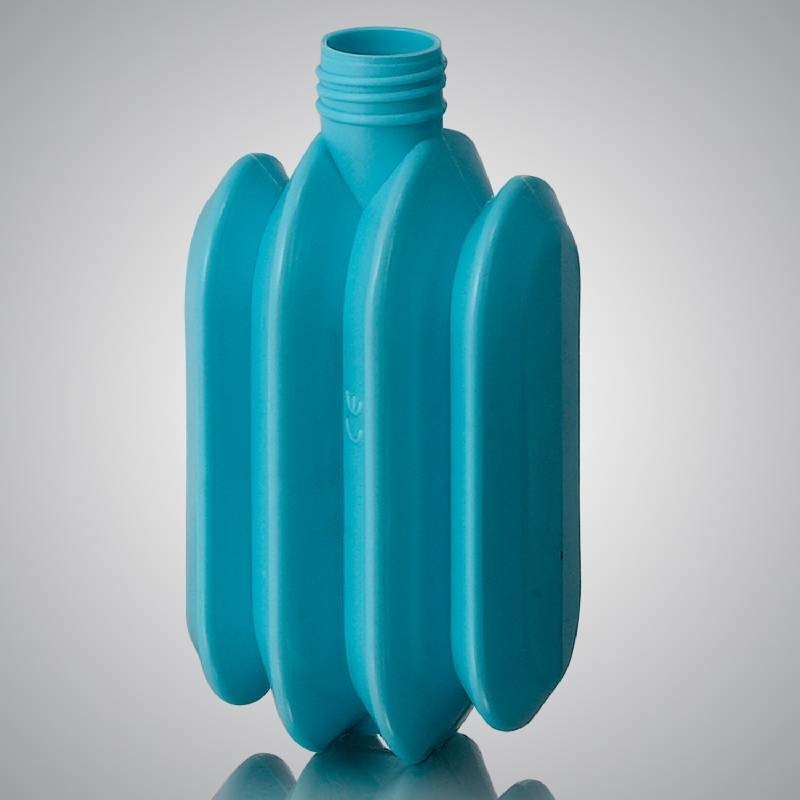 4 Head High Speed Blow Molding Machine U Series , Double Station HDPE Bottle Blowing Machine