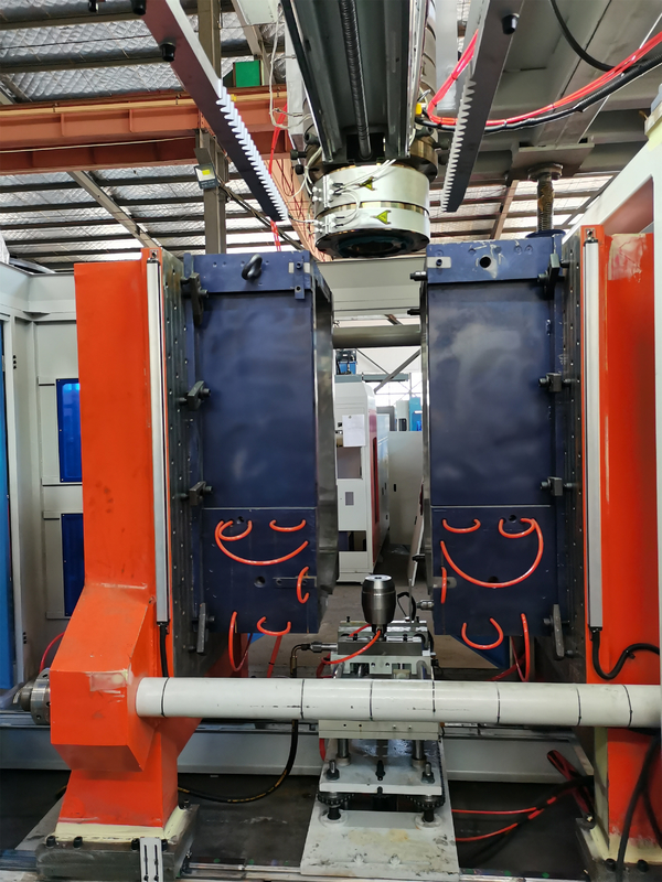 Plastic Accumulator Blow Moulding Machine Tool Box 1 Layer Automatic HDPE Bottle Blowing Machine