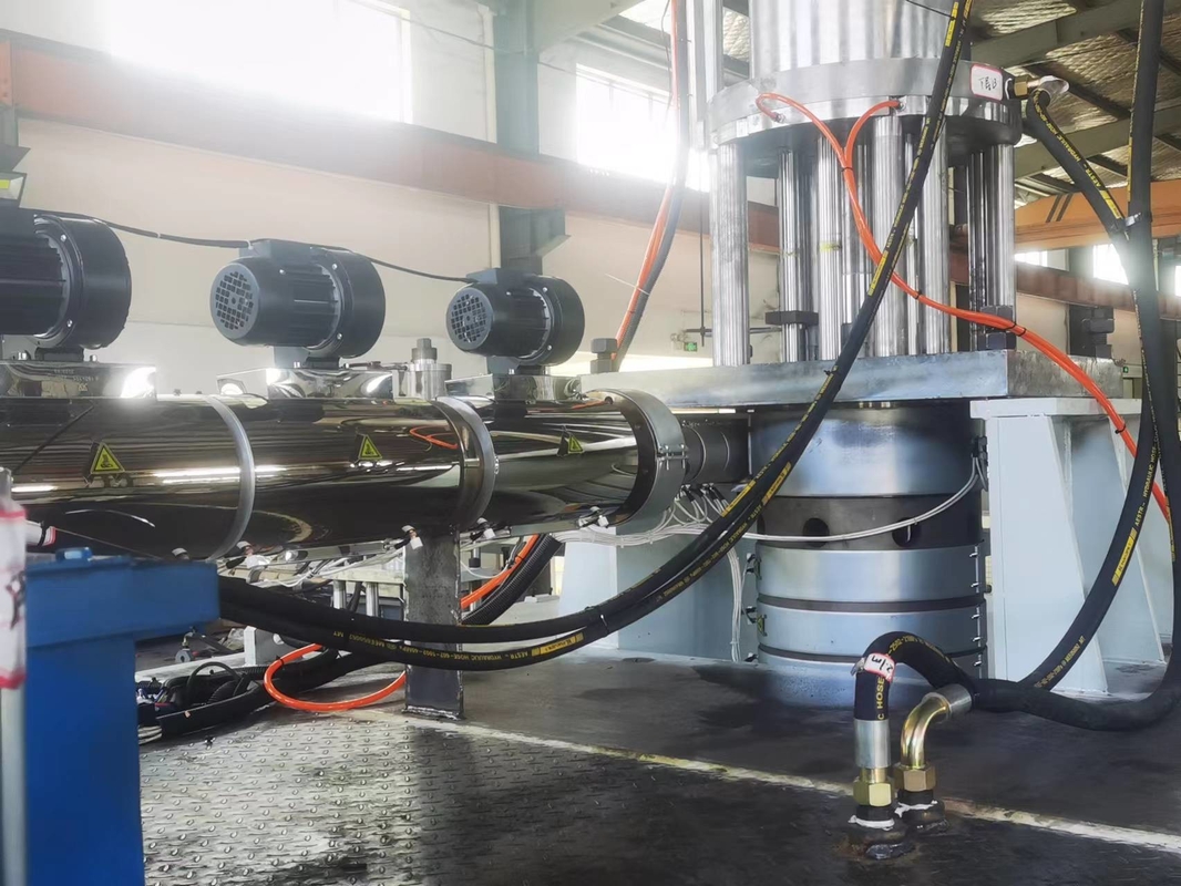 Chemical Barrel Accumulator Blow Moulding Machine ABS Single Station Molding