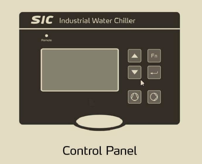 CFC Free Steel Air Cooled Water Chiller ,  Water Chilled Air Conditioning System