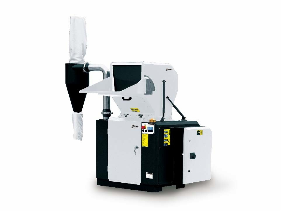 Sound Proof Central Granulators Steel Crushing Plastic Auxiliary Machine